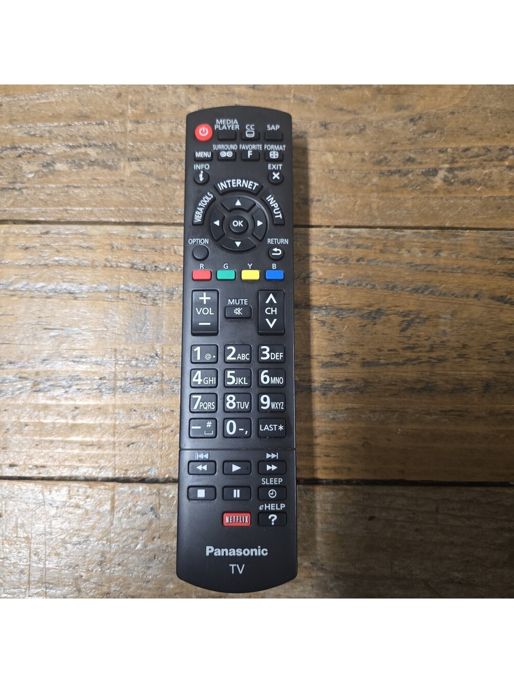 N2QAYB000827 Replaced TV Remote for Panasonic TC-P50S60 TC-P55S60 TC-P60S60 TV
